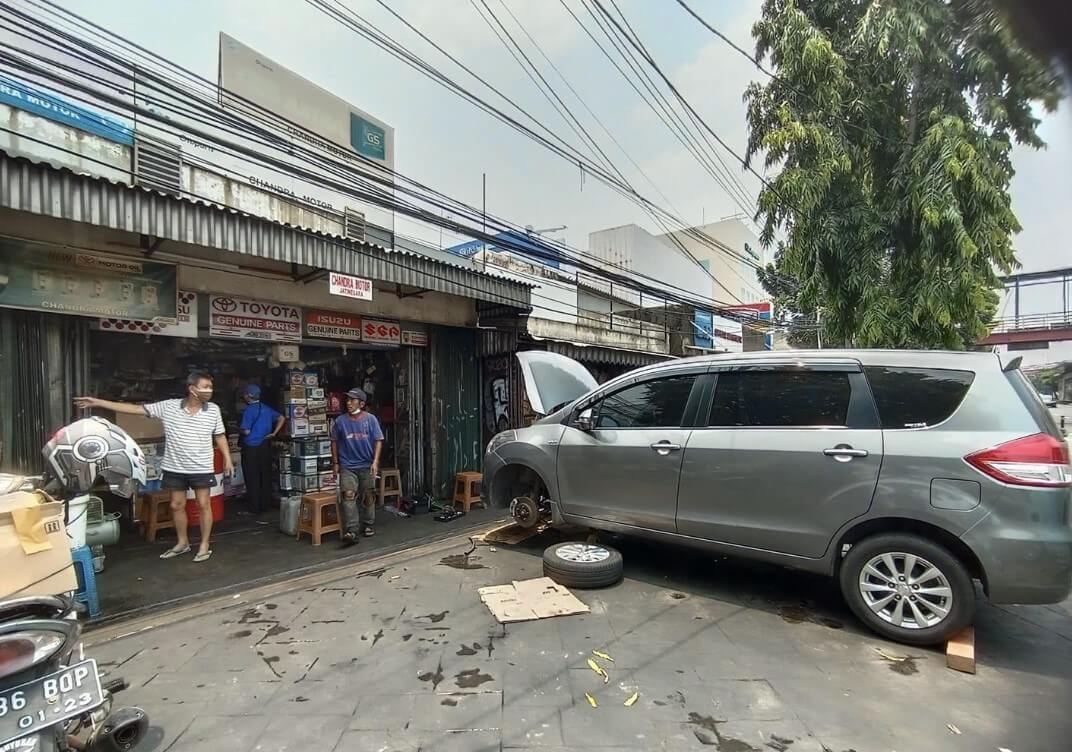 Cara Mudah Mengetahui Shockbreaker Amblas di Koja