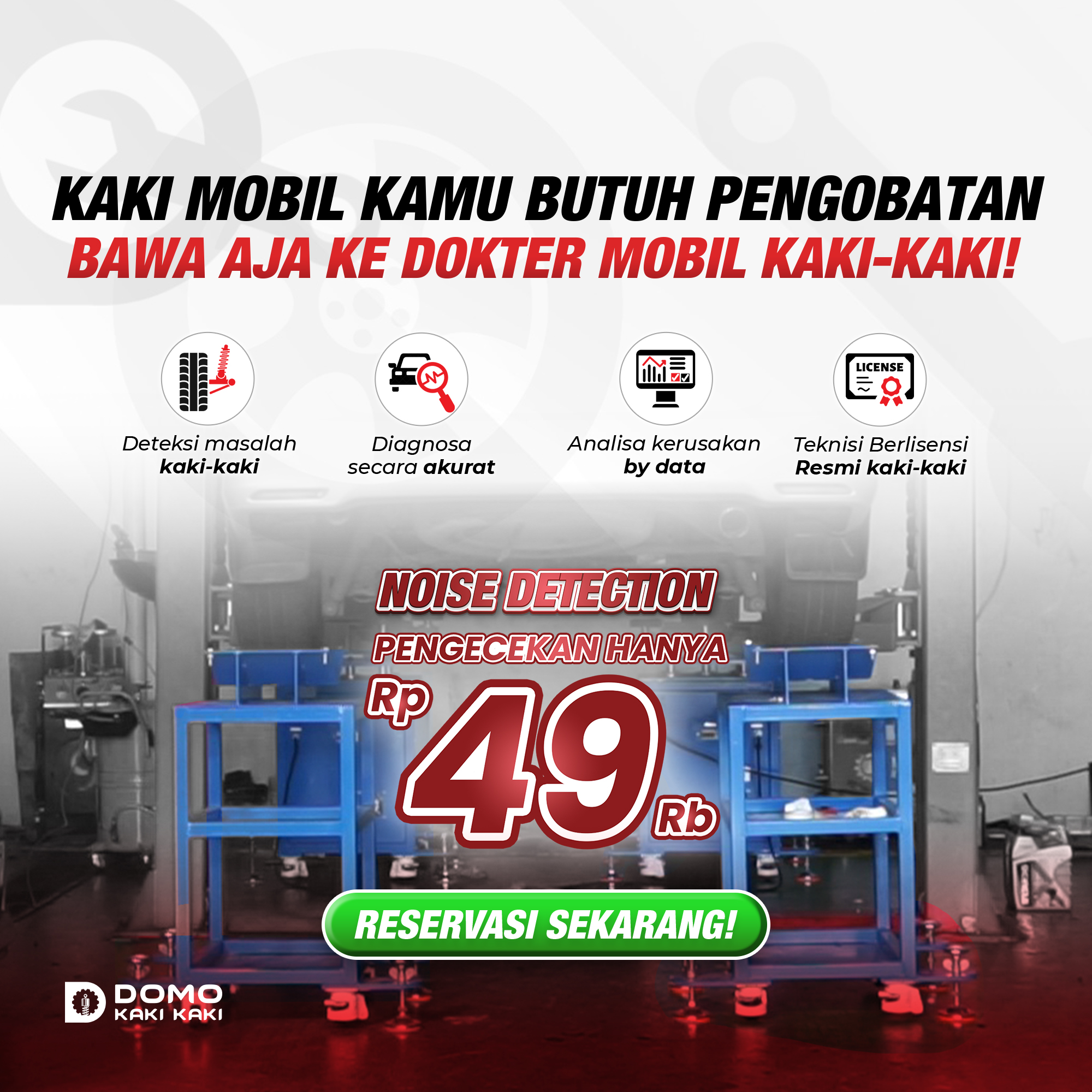 Solusi Perbaiki Kaki-Kaki Mobil Bunyi di Marunda-Cilincing 