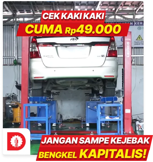 Diskon Reparasi Kaki-Kaki Mobil Hatchback