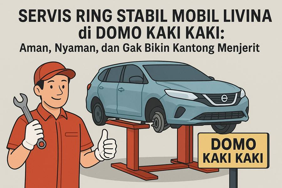 service ring stabil mobil livina ciputat