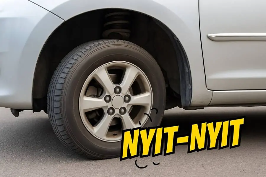 Kaki kaki mobil bunyi nyit nyit di braga