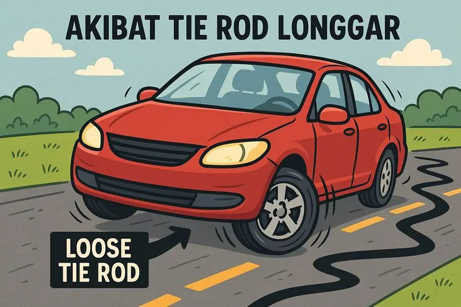 Tie Rod Longgar Cihampelas