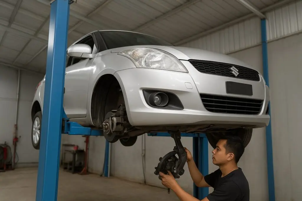 kaki kaki mobil bunyi krek kebayoran lama