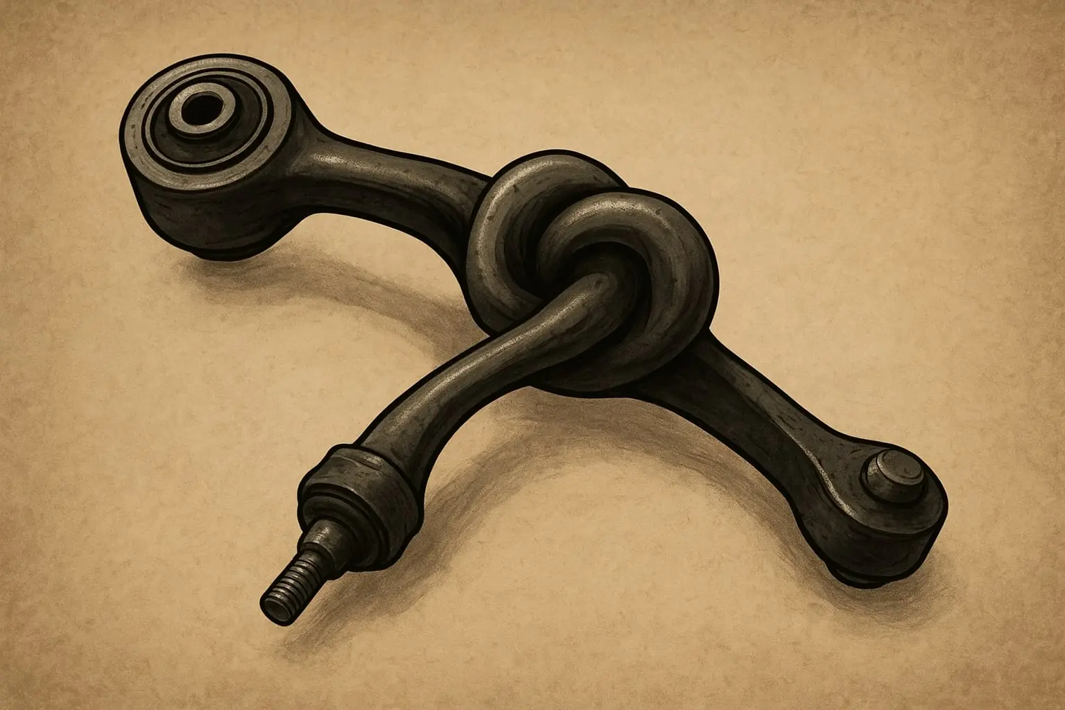 Lower Arm Bengkok Bansir Laut