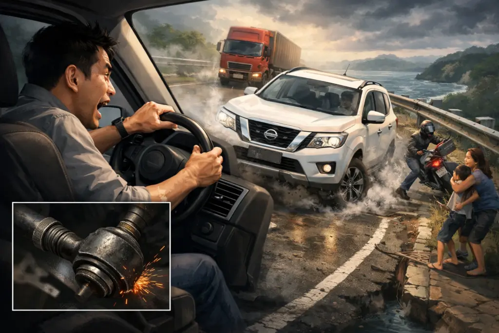 Tie Rod Longgar bansir laut