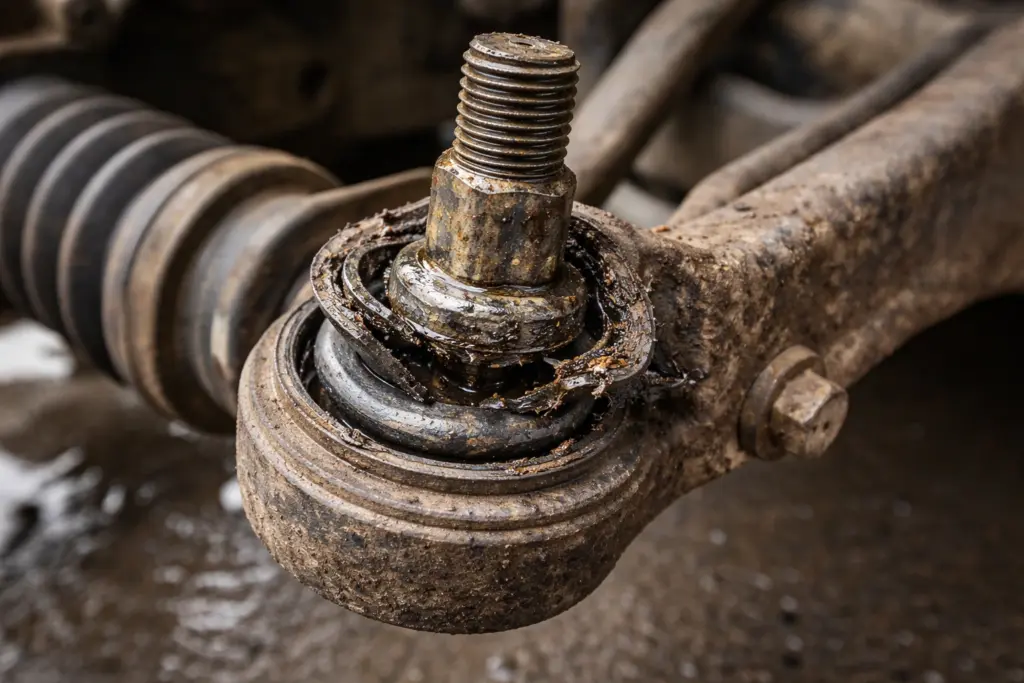 ball joint longgar bansir laut