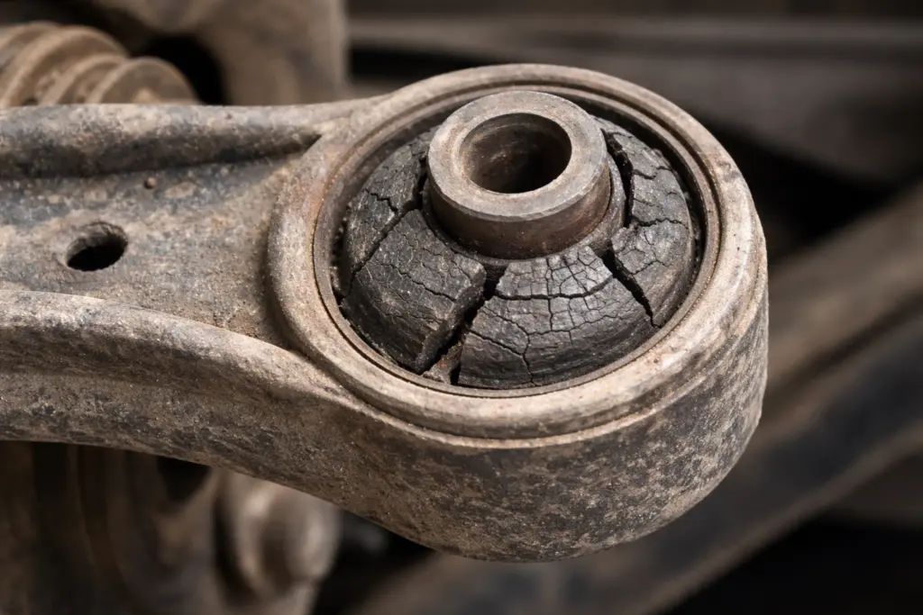 bushing arm retak dan getas bansir laut