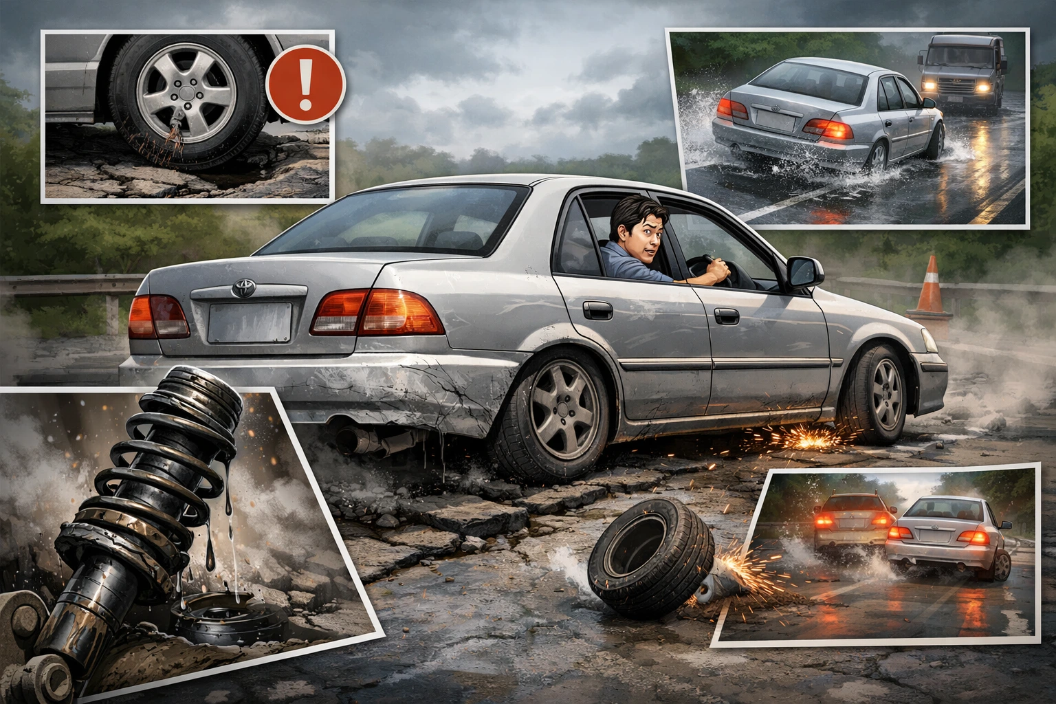 shockbreaker amblas bansir laut