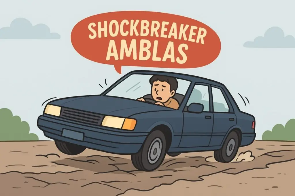 shockbreaker amblas kotabaru