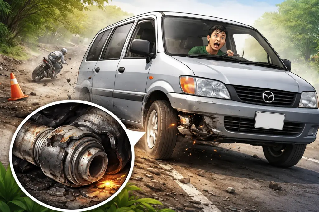 Bushing Arm Aus atau Pecah siantan hilir