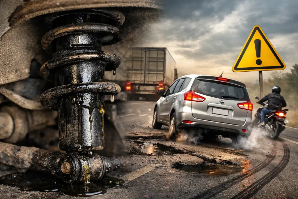 Shockbreaker Bocor siantan hilir