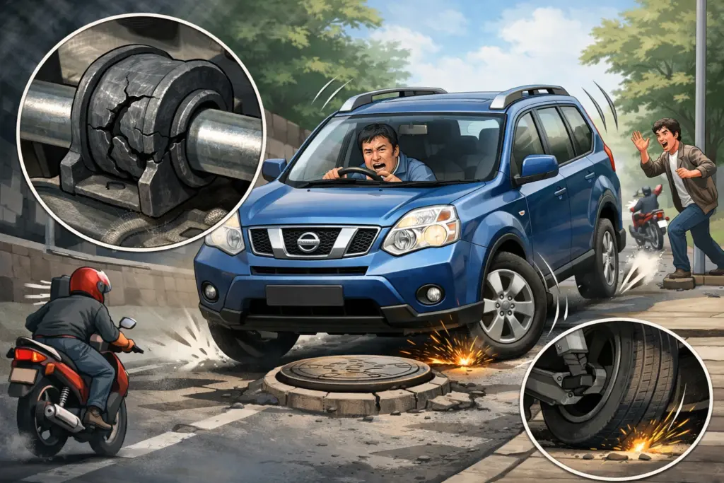 bengkel karet stabilizer mobil Cirendeu