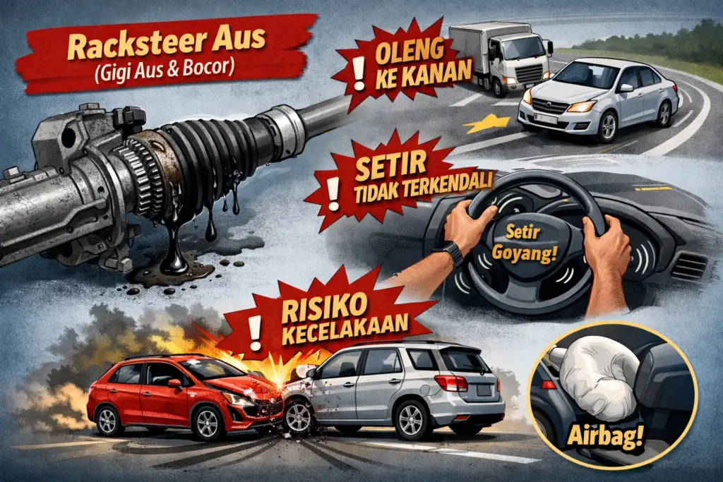 racksteer mobil Bintaro