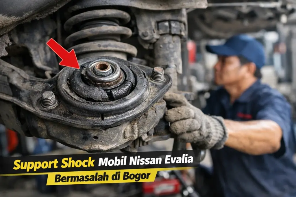 layanan support shock mobil Bogor