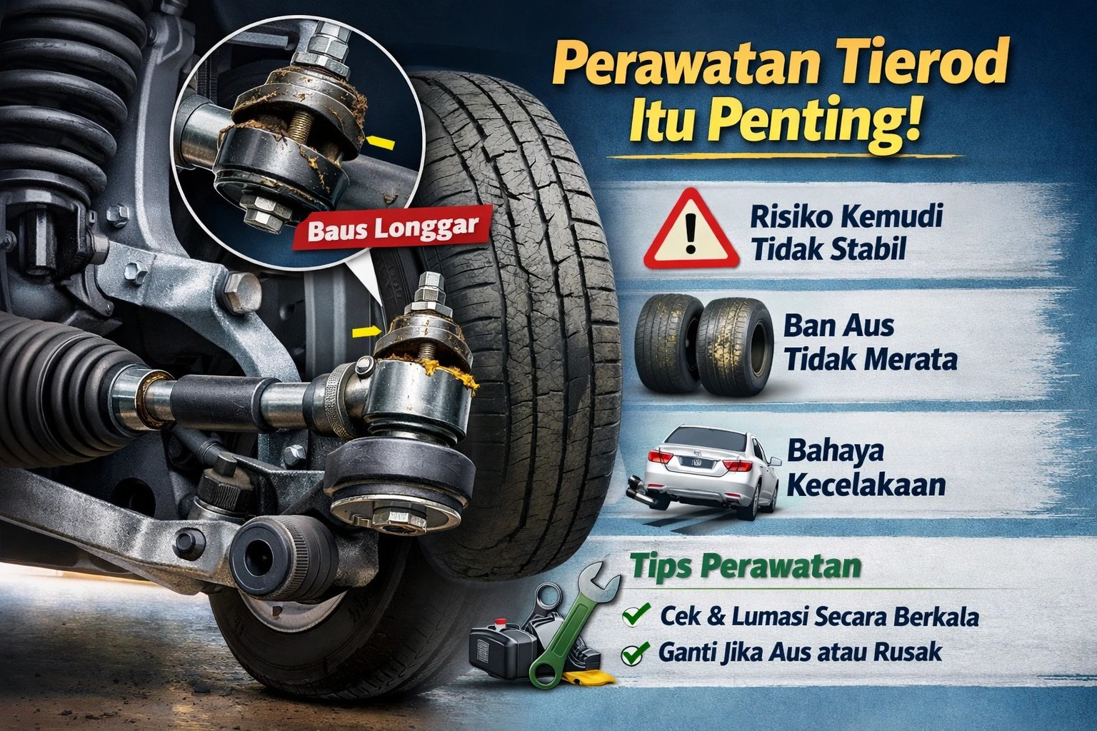 layanan tierod mobil Bogor