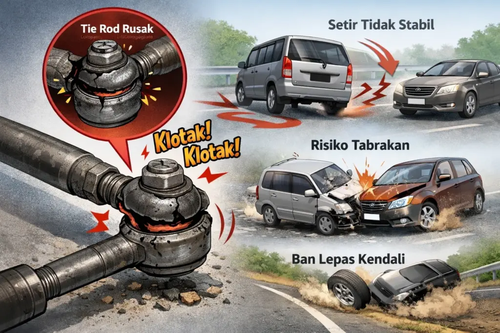 layanan tierod mobil Cirendeu