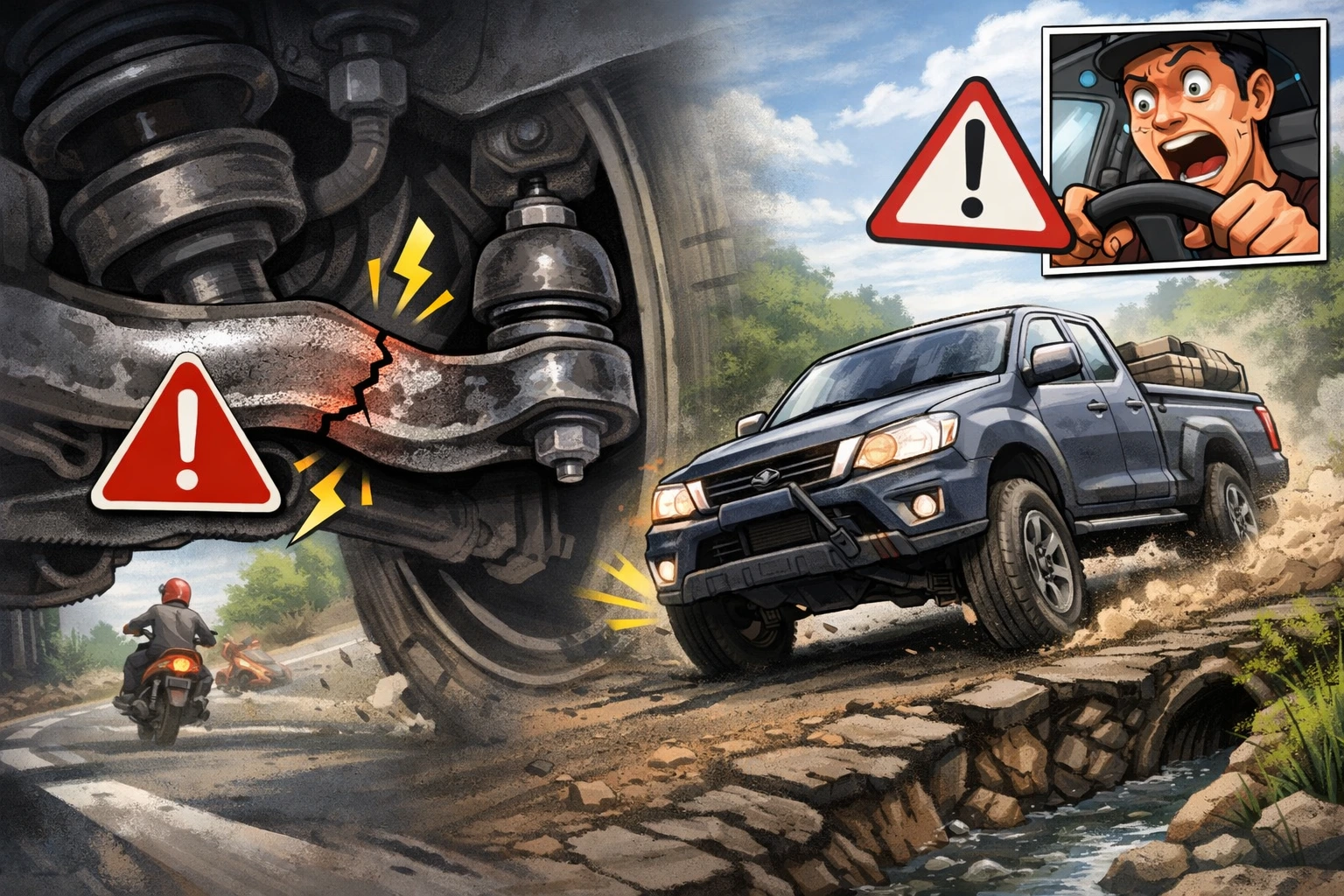 Lower Arm Bengkok Paritmayor