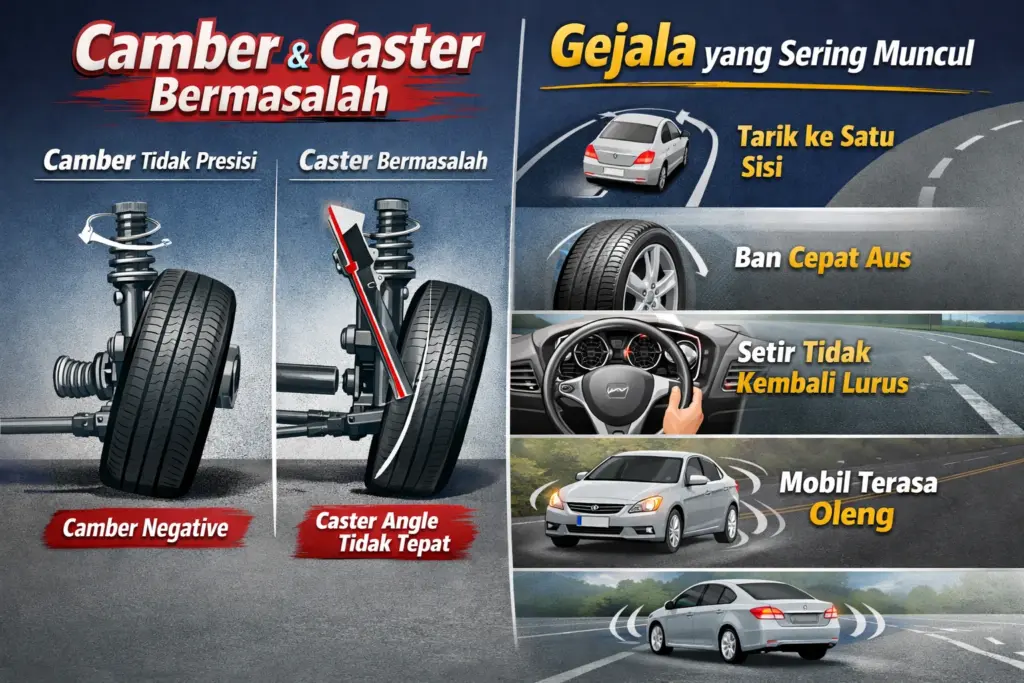 camber caster bermasalah paritmayor