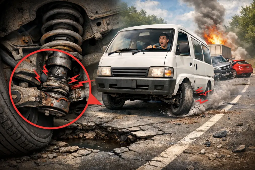 kaki-kaki mobil bermasalah paritmayor