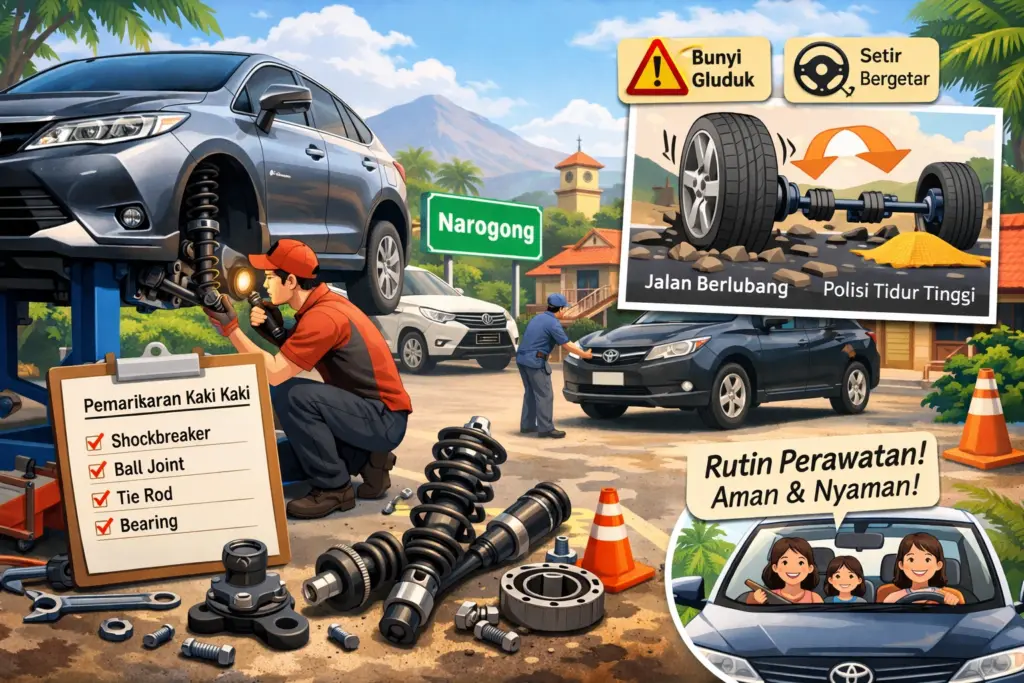 service kaki kaki mobil Narogong