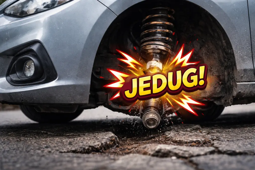 shockbreaker bunyi jedug paritmayor