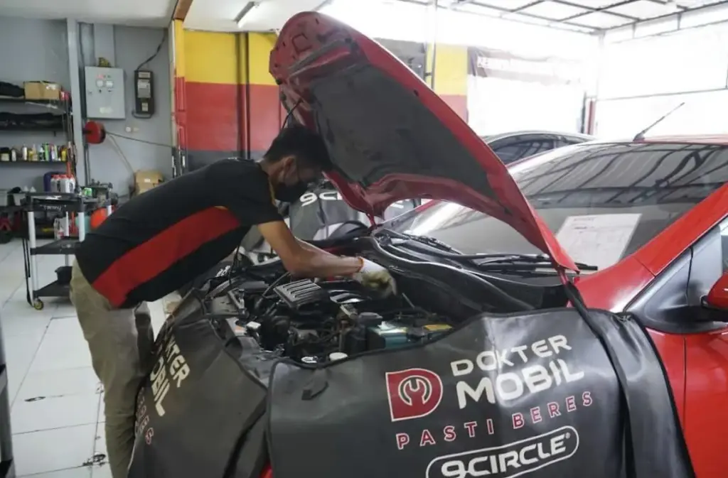 perbaikan oli shockbreaker rembes saigon