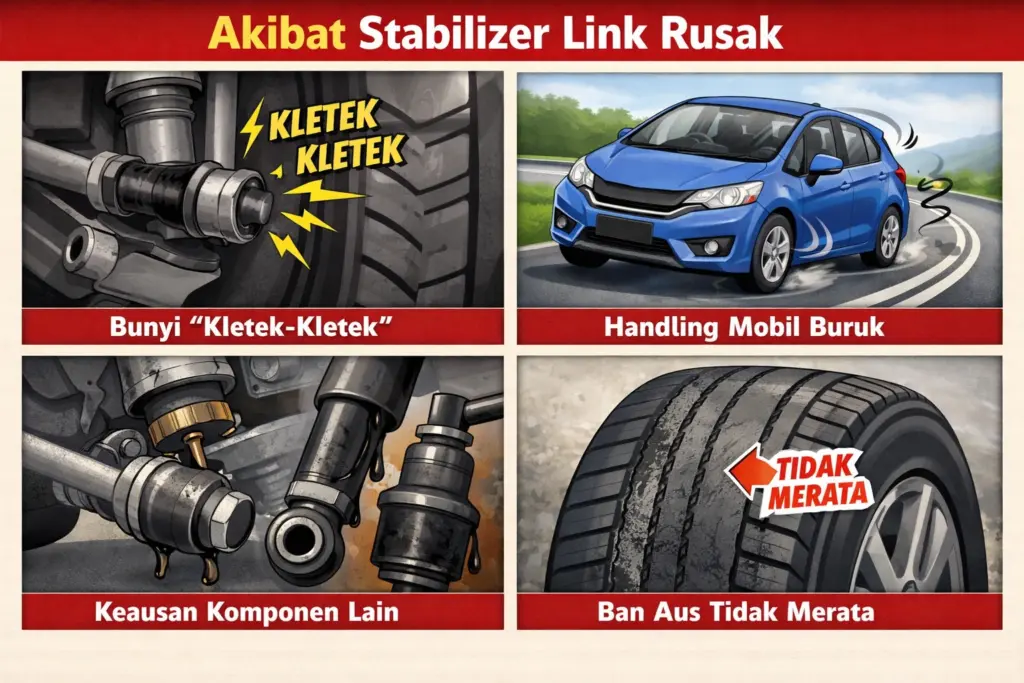 stabilizer link rusak saigon pontianak timur